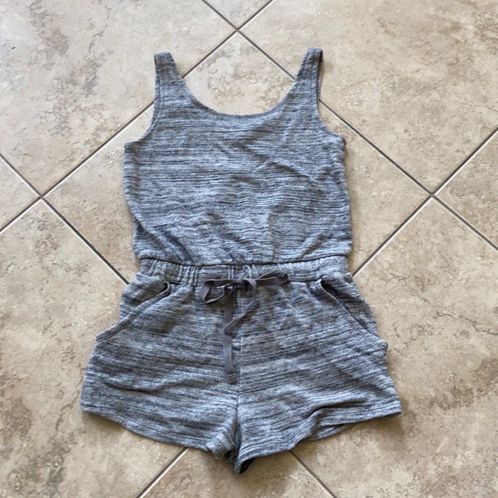 Gray romper